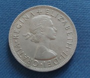Wielka Brytania półkoronówka (half crown) 1961