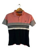 Koszulka polo damska Calvin klein różowa  XL