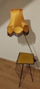 Lampa ze stolikiem i gazetnikiem,  PRL