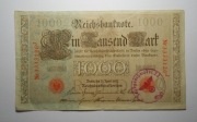 stary banknot 1000 Marek 1910 Niemcy rzadki