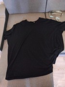 Koszulka t-shirt męski czarny 6XL/7XL