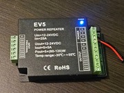 Wzmacniacz LED 12-24V DC 25A (5x5A) - RGB+CCT - EV5