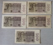 Banknot Niemcy 500 marek 1923 r.