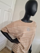 Bluzka swetrowa Sweterek wiosenny XL/XXL bawełna kaszmir