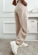 Spodnie dresowe z paskami stoper oversize s-xl 