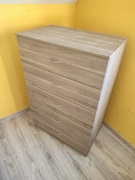 Komoda 5 szuflad, 80x123x49