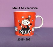 Muminki KUBEK Moomin Arabia Finland - MAŁA MI czerwona 2015 - 2021