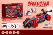 Duże auto sterowane obrotowe Spiderman dla chłopca 
