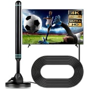 Antena telewizyjna wewnętrzna 4K 1080P podstawa magnetyczna 