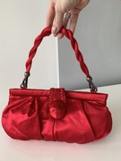 Nine West kopertówka satyna czerwona