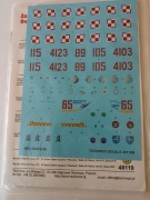 KALKOMANIA TECHMOD 48119B MiG-29 A/G/UB NOWA