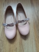 balerinki neli blu rozm.35 pudrowe