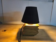 Lampka nocna drewniana
