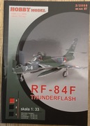RF-84F Thunderflash Hobby Model
