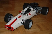 Lego Technic MOC - HONDA RA300 - Bolid F1 z lat '60