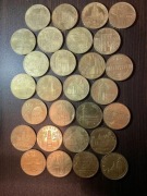 28 monet o nominale 2zł z serii historyczne miasta