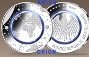 5 Euro 2016- J - Niemcy - Blaue Planet Erde - Mennicza