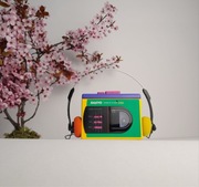 Walkman Sanyo MGP-28 Nowy Fabrycznie / 1991r./ Serwis/ Memphis/ Unikat