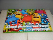 Zeszyt A4 papierów kolorowych samoprzylepnych Top 2000