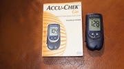 Glukometr „Accu-Chek Go” z nakłuwaczem, lancety, instrukcja