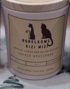 Świeca sojowa BĄBELKOWE KIZI MIZI– ZAPACH MRUCZANDA 