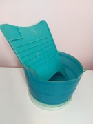 Miska z podkładką i tarło do prania,dla dzieci wczesny PRL