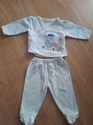 Komplet kaftanik spodnie chłopięce 56