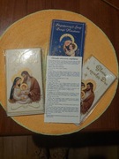 Opłatki wigilijne 3 duże I 2 małe, obrzędy wigilijne