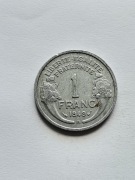 Francja 1 frank 1949 B