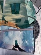 Szyba tylna prawa lewa tiguan 2012 as3