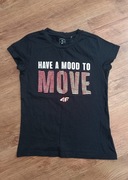 4F koszulka t-shirt dziewczęca 146 bdb