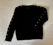Emporio Armani bluza czarna modna 152 12 lat jesień okazja