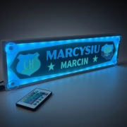 Tablica Podświetlane Premium albo tablice rejestracyjne na zamówienie 