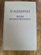 Wstęp do encyklopedii Jean Le Rond D'Alembert