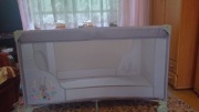 Ricokids Łóżeczko turystyczne 125x65x78cm RK-240 szaro-miętowe