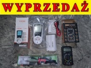 NOWA elektronika Watomierz + miernik napięcia Multimeter + Lutownica