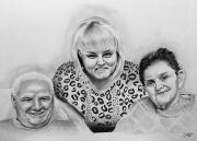 Portrety na zamówienie 1 osoba format A4