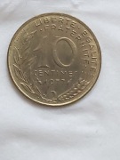 035 Francja 10 centymów, 1977