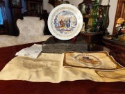 Porcelana Limoges Lafayette talerz nr 068 UNIKAT