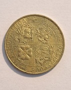 297. Moneta Włochy 200 lir 1993 rok