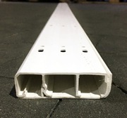 Listwa Kablowa KOPOS Potrójna Biała 3 Kanay 2metry