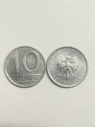 Moneta 10 zł. z czasów PRL-u, 1985 rok.