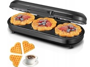 Gofrownica FOHERE AK-B054 1200 W czarny