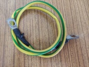 Linka kabel przewód uziemiający 78 cm 10 mm końcówka oczkowa miedziana 