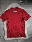 Koszulka Nike Pro Combat Hypercool Dri- fit Rozmiar S Czerwona