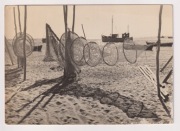 Hel 1967r. Łodzie Rybackie Sieci  480C