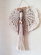 Aniol makrama ozdoba Wielkanoc boho ręcznie robion