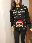 Sweterek świąteczny damski S/M Wigilia Boże Narodzenie 