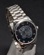 Gucci G-Timeless YA1264125 38mm Czarny | Box + książeczka