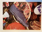 POCZTÓWKA KARTKA STOMIL GRUDZIĄDZ BUTY PIŁKARSKIE PRL